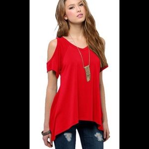 Lot of 3 Cold Shoulder tops. size 2X